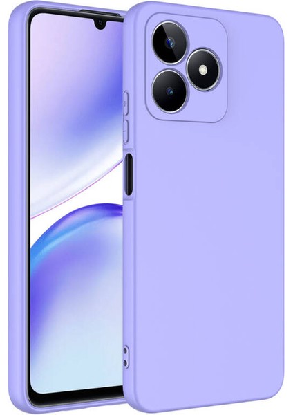 Realme C53 Kılıf Lansman Içi Kadife Silikon