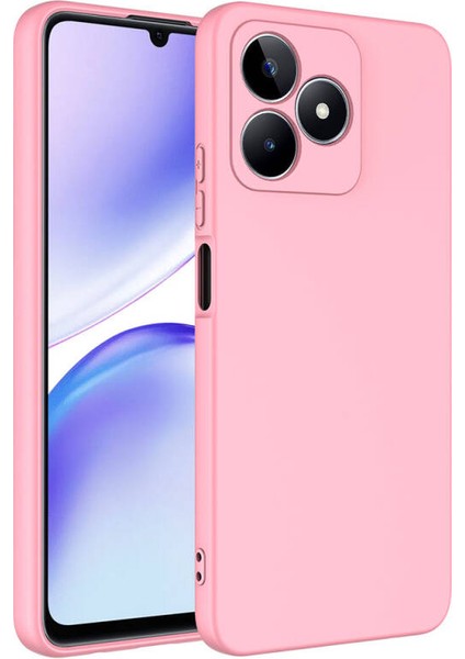 Realme C53 Kılıf Lansman Içi Kadife Silikon + Ekran Koruyucu