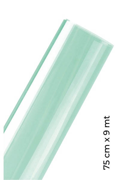 Yeşil Cam Filmi Açık ton Amerikan Çizilmez 75 cm x 9 metre