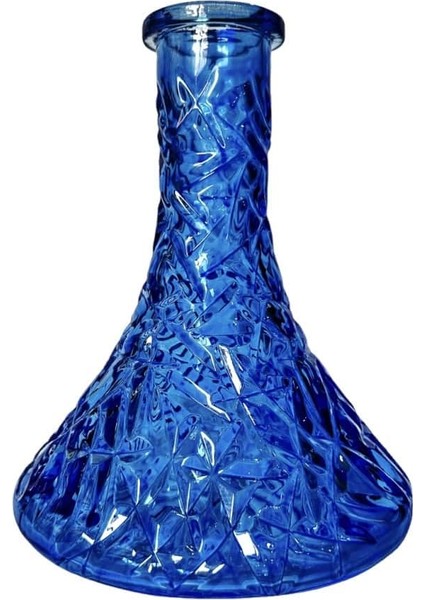 Kristal Stone Nargile Şişesi - Mavi