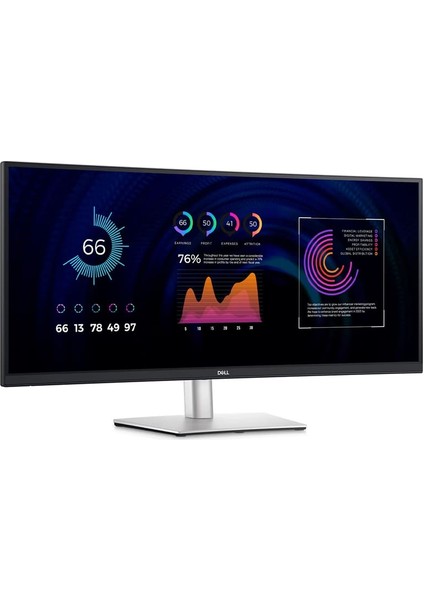 P3424WE 34 3440X1440 60Hz 5ms HDMI Dp Type-C IPS Monitör