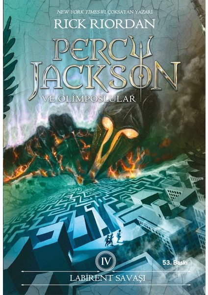 Percy Jackson - Labirent Savaşı (4.Kitap) - Rick Riordan