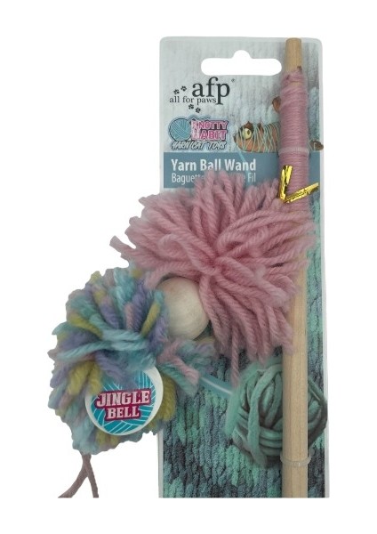 Knotty Habit - Sopalı Kedi Oyuncak Yumak Çanlı