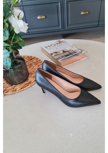 036 450 Topukla Kadın Sivri Burun 6 cm Topuklu Stiletto