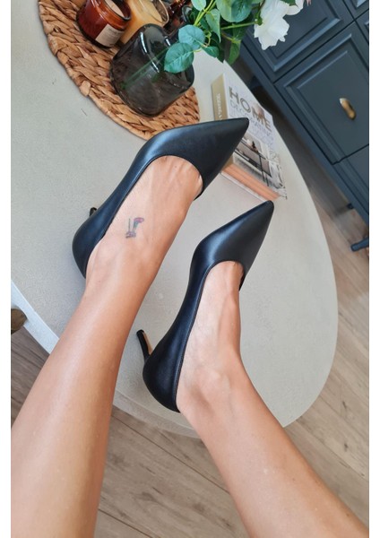 036 450 Topukla Kadın Sivri Burun 6 cm Topuklu Stiletto