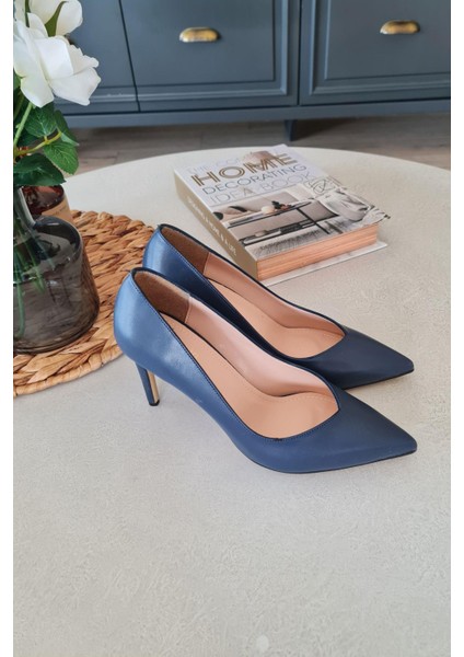 036 468 Topukla Kadın Sivri Burun 8 cm Topuklu Klasik Stiletto fırsatları