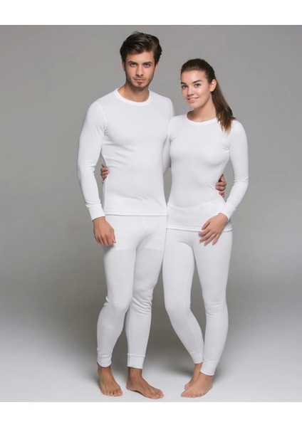 Uygunayakala Thermoform Yetişkin Içlik Takım Şardonlu Beyaz (HZT1001)