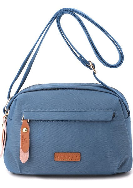 2023 Yeni Yaz Moda Kadın Çantası Rahat Basit Tek Omuz Crossbody Çanta Hafif Oxford Naylon Bed Çanta Küçük Kare Çanta (Yurt Dışından)