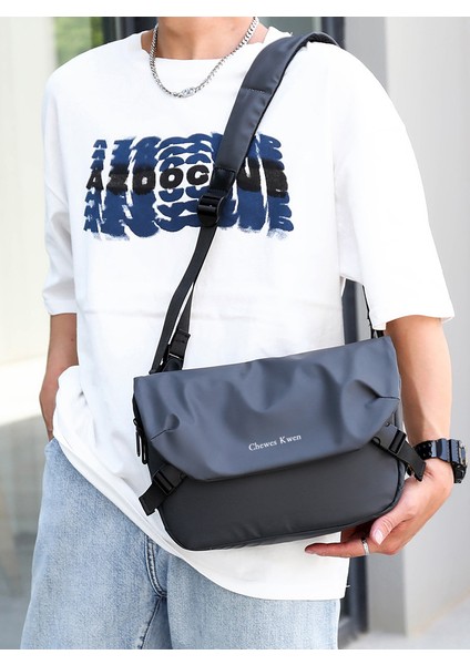 Erkek Çantası Yeni Bisiklet Omuz Çantası Erkek Çantası Gelgit Marka Crossbody Çantası Eğlence Postacı Çantası Işi Küçük Omuz Çantası Sırt Çantası (Yurt Dışından) fiyatları