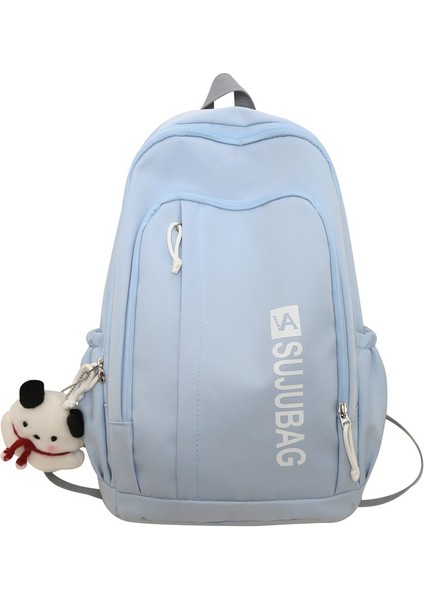 Okul Çantası Erkek Yeni Lise Öğrencisi Lise Öğrencisi Büyük Kapasiteli Sırt Çantası Kadın Kore Versiyonu Vahşi Ins Niş Seyahat Sırt Çantası (Yurt Dışından)