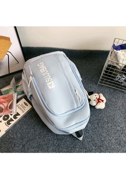 Okul Çantası Erkek Yeni Lise Öğrencisi Lise Öğrencisi Büyük Kapasiteli Sırt Çantası Kadın Kore Versiyonu Vahşi Ins Niş Seyahat Sırt Çantası (Yurt Dışından) modelleri