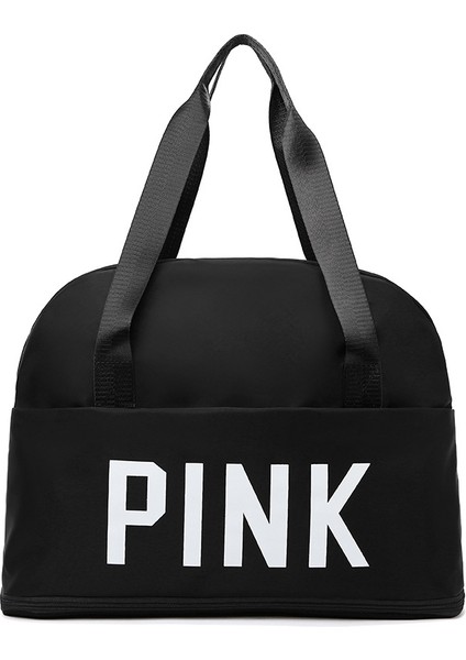 Büyük Kapasiteli Taşınabilir Seyahat Çantası Kadın Hafif Su Geçirmez Kısa Mesafe Iş Gezisi Biniş Çantası Erkek Islak ve Kuru Ayrı Yüzme Spor Çantası (Yurt Dışından)