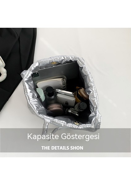 Sonbahar ve Kış Yeni Eşkenar Dörtgen Omuz Çantası Moda Ekmek Pamuk Çanta Kadın Sanat Büyük Kapasiteli Taşınabilir Rahat Çanta (Yurt Dışından) fırsatları