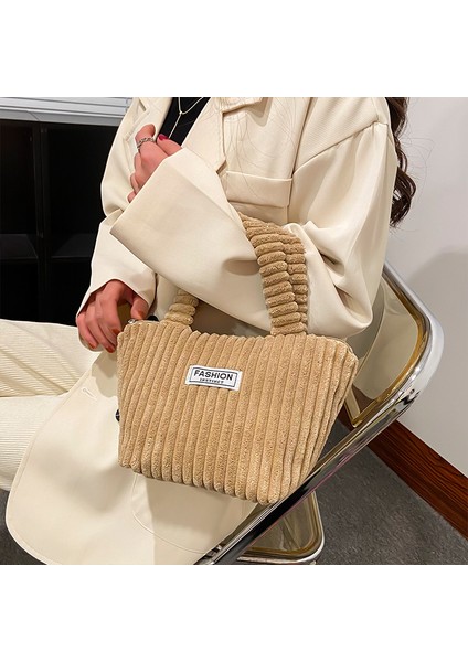 Ins Yeni Kadife Koltuk Altı Küçük Çanta Cep Telefonu Çantası Moda Sanat Omuz Çantası (Yurt Dışından) modelleri