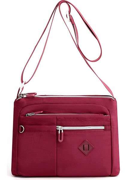 2023 Yeni Japon ve Kore Tuval Bayan Tek Omuz Crossbody Çanta Basit Trend Büyük Kapasiteli Anne Çanta Banliyö Sırt Çantası (Yurt Dışından)