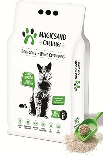 Ekonomik Paket Active Carbon Kedi Kumu 20 lt