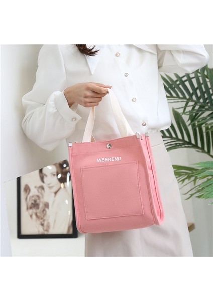 Tuval Çanta Japon Kadın Yeni Moda Minimalist Kitap Çantası Eğitim Çantası Büyük Kapasiteli Çanta (Yurt Dışından) fiyatları