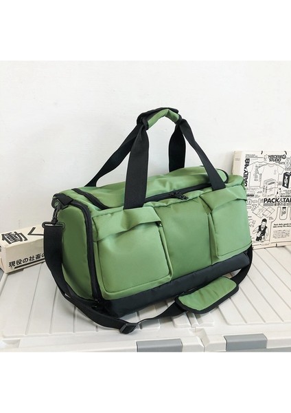 Yeni Spor Çanta Büyük Kapasiteli Açık Seyahat Çantası Öğrenci Taşınabilir Crossbody Çanta (Yurt Dışından) modelleri