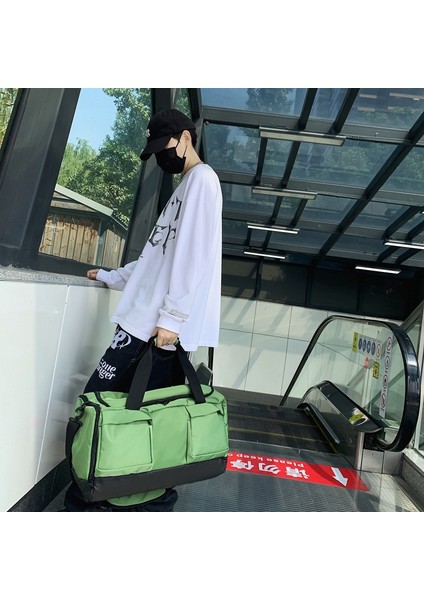 Yeni Spor Çanta Büyük Kapasiteli Açık Seyahat Çantası Öğrenci Taşınabilir Crossbody Çanta (Yurt Dışından) fırsatları