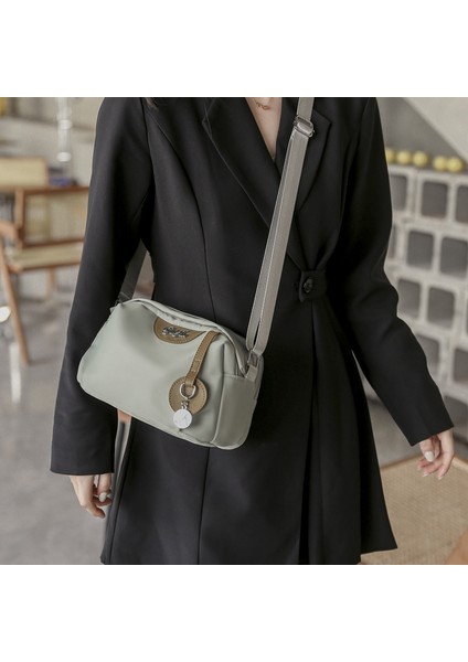 Naylon Oxford Kumaş Çanta Kadın 2023 Yeni Kore Moda Basit Omuz Çantası Hafif Rahat Messenger Çanta (Yurt Dışından) fiyatları