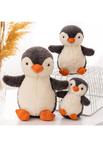 3 Parçalı Penguen Bebek Peluş Oyuncak Seti (Yurt Dışından)