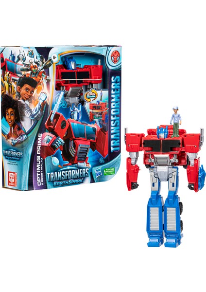 Transfermors Earthspark Optimus Prime Figür F7663
