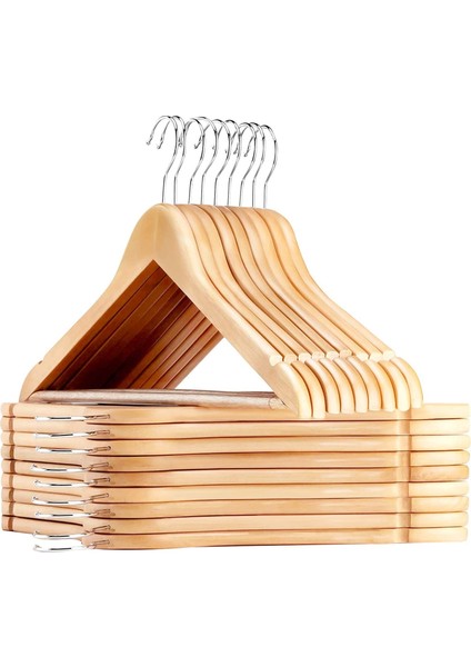 Natural Ahşap Görünüm 12 Li Askı Seti Schönbuch Design 719136
