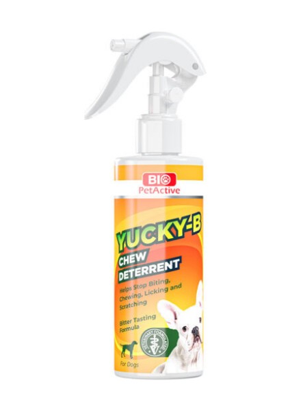 Biopetactive Yucky-B Köpekler Için Uzaklaştırıcı ve Çiğneme Önleyici Sprey 250 ml