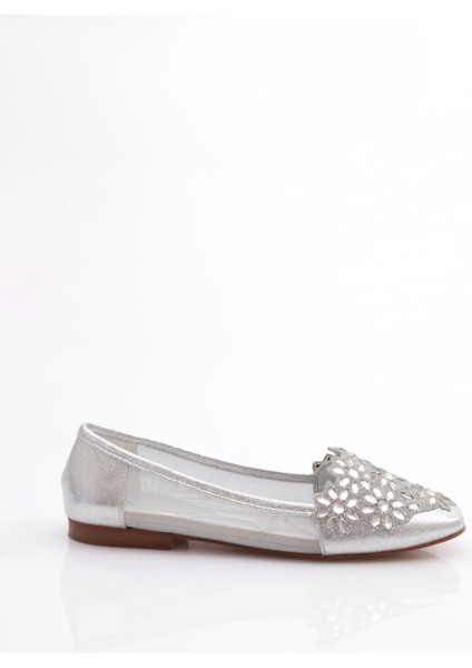 K196 Kadin Önü Işlemeli Babet