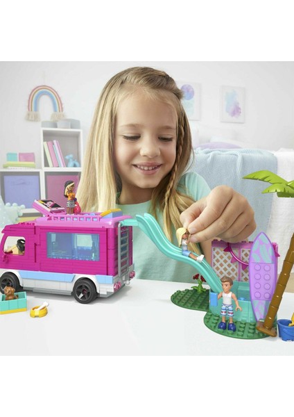 HPN80 Mega Barbie'nin Rüya Karavanı Meceraları 508 Parça +6 Yaş modelleri