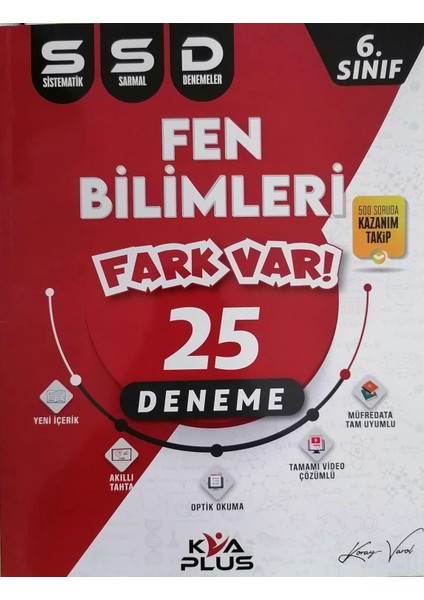 6.Sınıf Fen Bilimleri SSD Sistematik Sarmal Deneme
