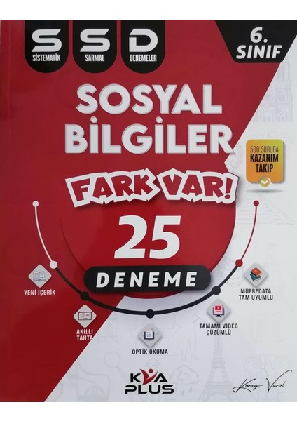 6.Sınıf Sosyal Bilgiler SSD Sistematik Sarmal Deneme