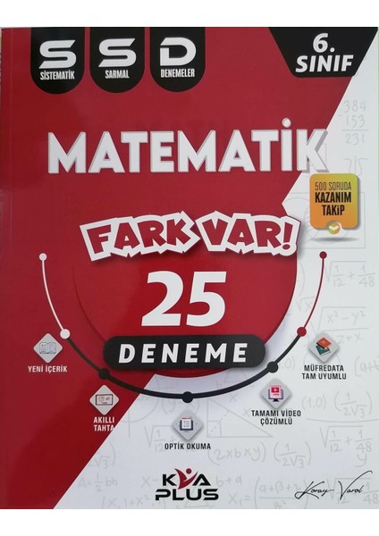 6.Sınıf Matematik SSD Sistematik Sarmal Deneme