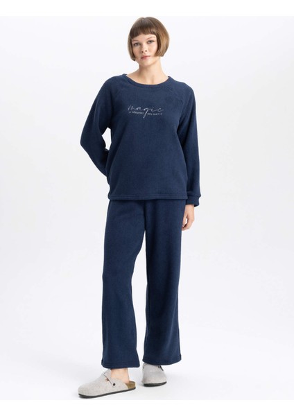 Fall in Love Regular Fit Uzun Kollu Pijama Takımı A3374AX23WN