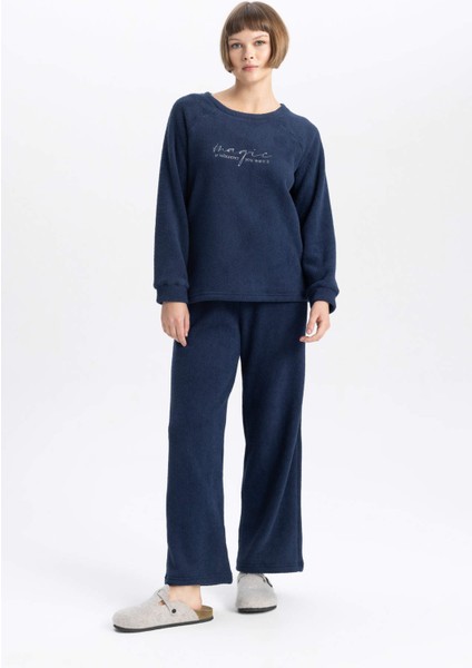 Fall in Love Regular Fit Uzun Kollu Pijama Takımı A3374AX23WN