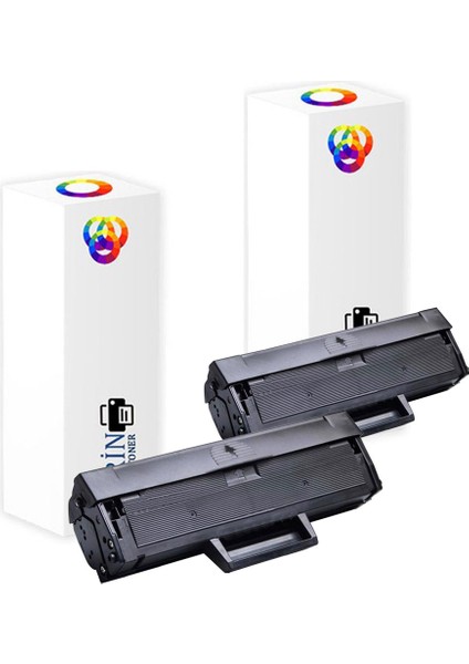 MLT-D111S / Samsung Xpress SL-M2020W Uyumlu Muadil Toner Çipli 2'li Avantaj Paket