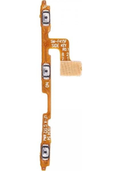 Samsung Galaxy M21S Uyumlu On Off Yan Ses Power Film Flex SM-F415F