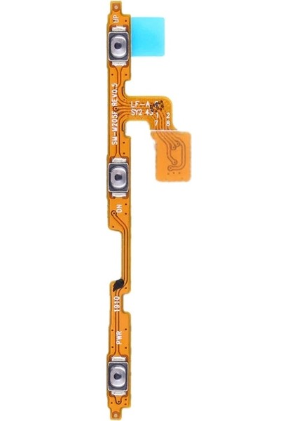 Samsung Galaxy A20E Uyumlu On Off Yan Ses Power Film Flex SM-A202F