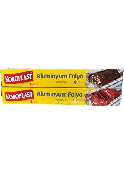 Alüminyum Folyo 8m 2 Li modelleri