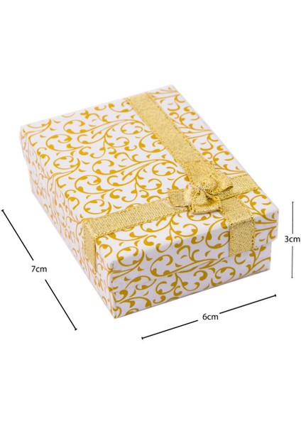 Simli Kurdelelli Özel Desenli Set Kolye Hediye Kutusu 24Lü fiyatları