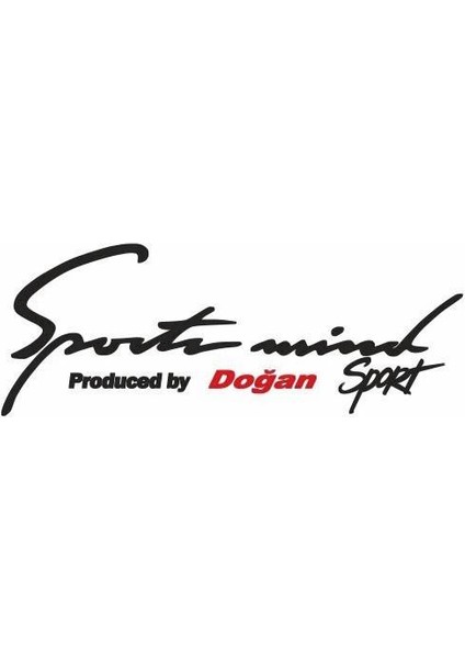 Tofaş Doğan Sports Mind Oto Sticker 30 cm x 11 cm Yazı 149