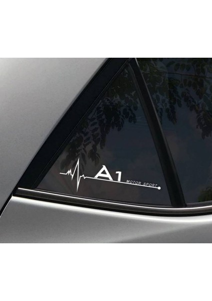 A1 Yan Cam Sticker Oto Kapı Çıkartma Tuning Oto 20 cm x 7 cm Yazı 20