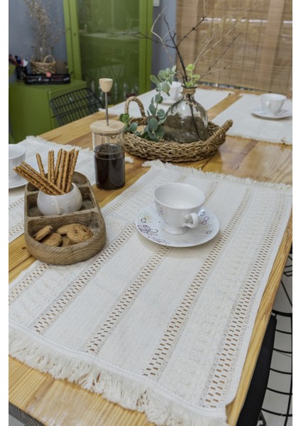 Örme Ham Dantel Amerikan Servis 35X55