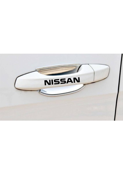 Nis San Kapı Kolu ve Jant Sticker Seti 8 Adet Yazı 308