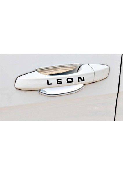 Leon Sport Kapı Kolu ve Jant Sticker Seti 8 Adet Yazı 429