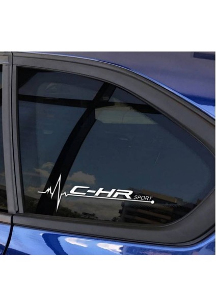 C-Hr Yan Cam Sticker Oto Kapı Çıkartma Tuning Oto 20 cm x 7 cm Yazı 498