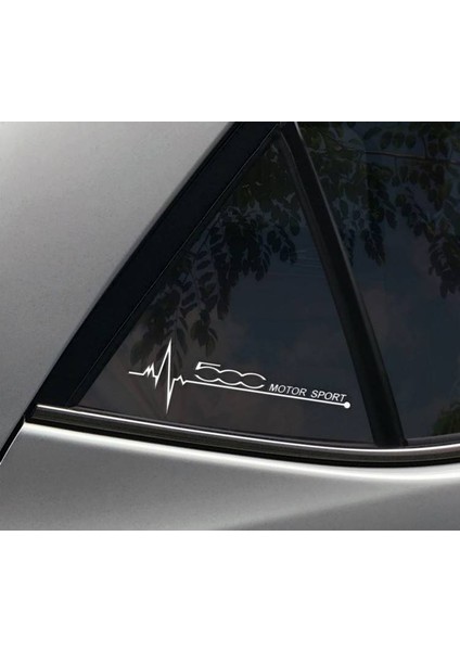 500 Yan Cam Sticker Oto Kapı Çıkartma Tuning Oto 20 cm x 7 cm Yazı 112