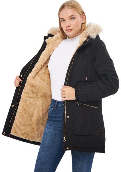 Kadın Spor Kapüşonlu Mont M5565 BGL-ST03223 modelleri