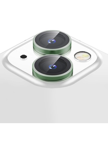 Buff iPhone 15 / 15 Plus Kamera Metal Lens Koruyucu Dark Green fırsatları