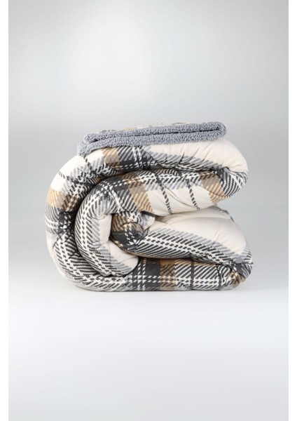 Comforter Yorgan Set Tek Kişilik Volenta Gri
